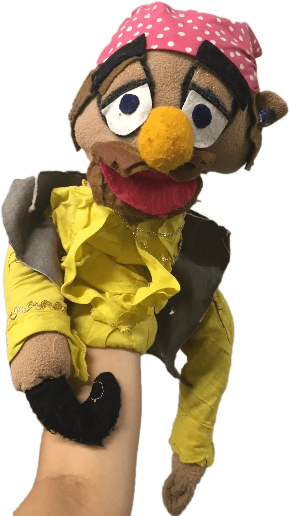 Pete the Pirate puppet