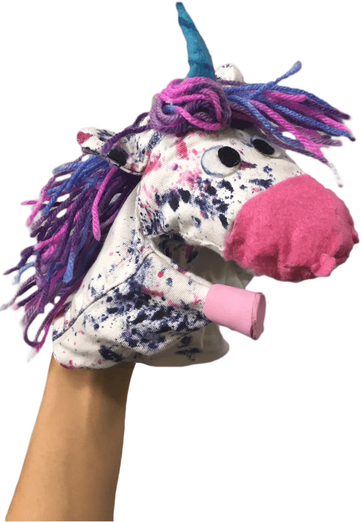 Unicorn puppet